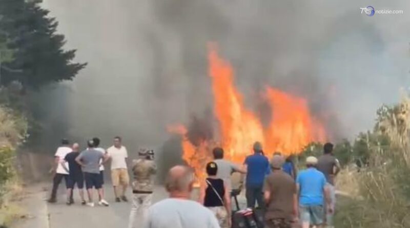 Giornata di incendi, da Polizzi generosa a Porto Palo di Menfi