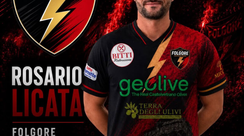 Rosario Licata passa alla Nuova Folgore Castelvetrano