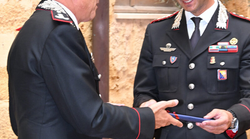 Agrigento, visita del generale Ubaldo Del Monaco al Comando provinciale dei Carabinieri