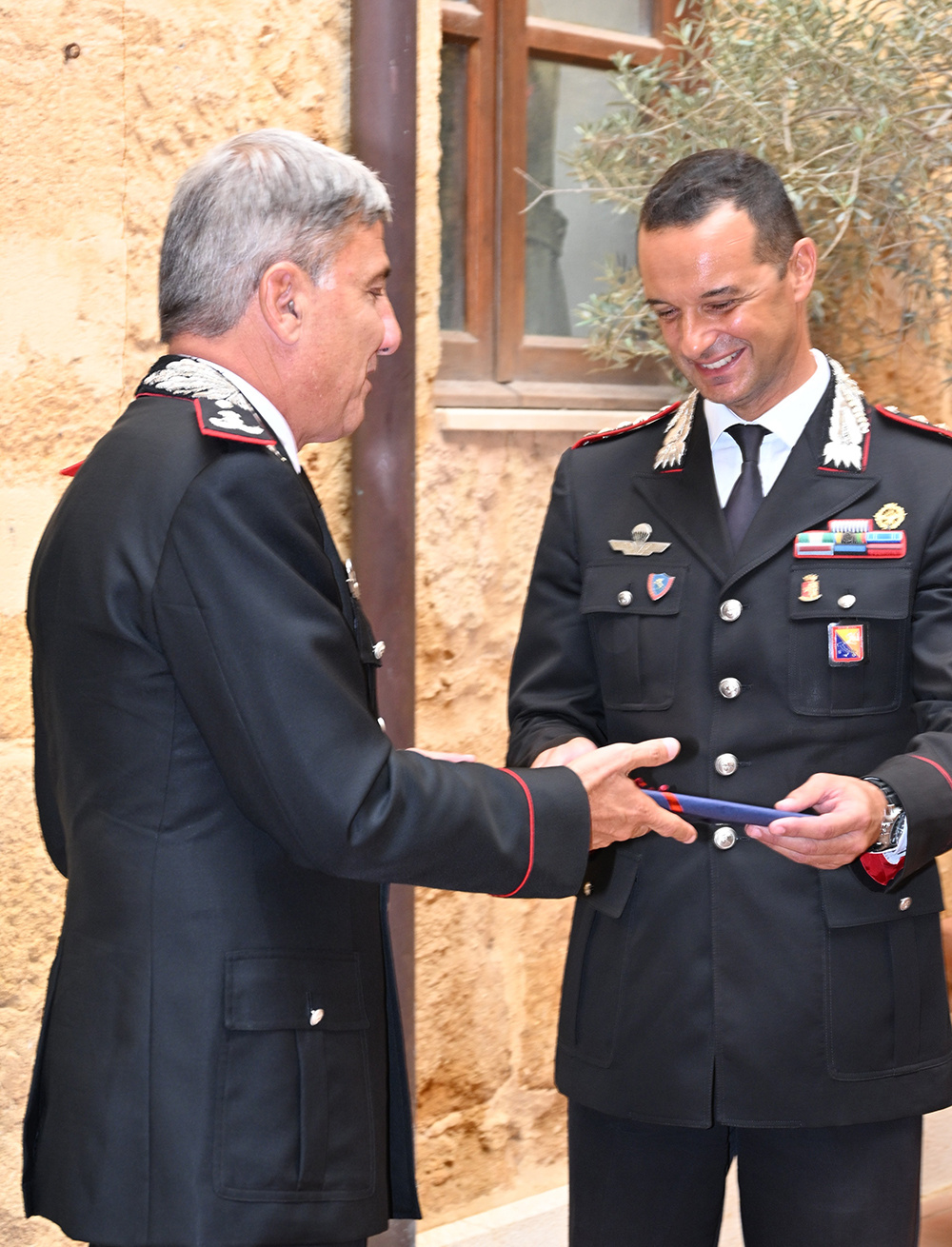 Agrigento, visita del generale Ubaldo Del Monaco al Comando provinciale dei Carabinieri
