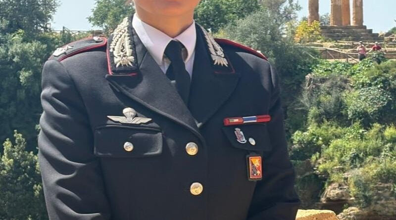 Agrigento, il maggiore Annamaria Putortì trasferita a Roma: nuovo incarico alla Scuola Ufficiali Carabinieri