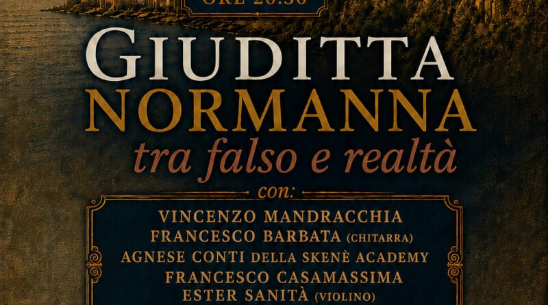 Sciacca, al Circolo di Cultura “Giuditta Normanna tra falso e realtà”