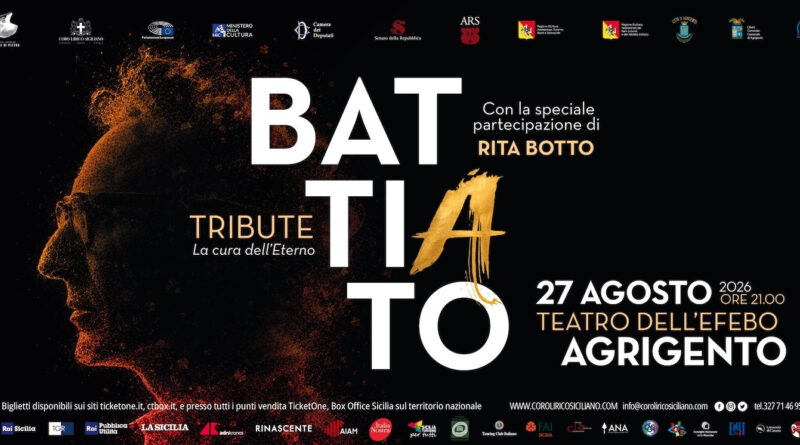 Agrigento, al Teatro dell’Efebo arriva “Battiato Tribute - La cura dell’eterno”