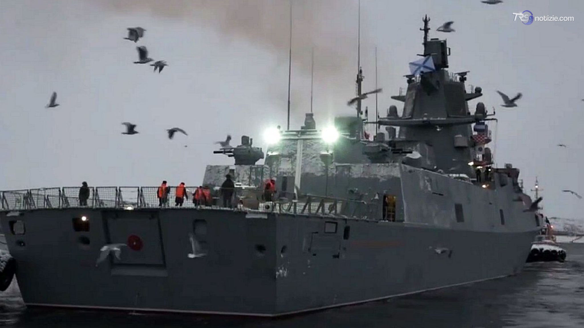Bengala russi sfiorano velivolo danese