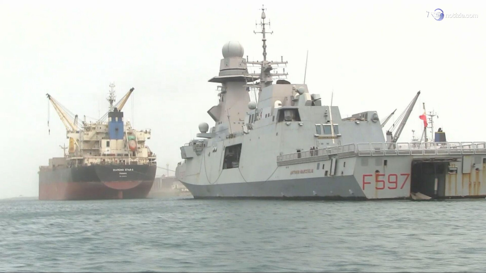 Bab El-Mandeb, fregata scorta mercantile