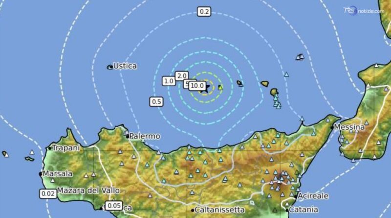Terremoti, lieve scossa nell'area delle Isole Eolie