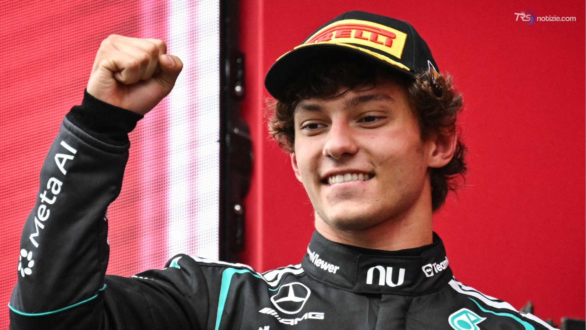 Gp d’Italia, trionfo di Kimi Antonelli