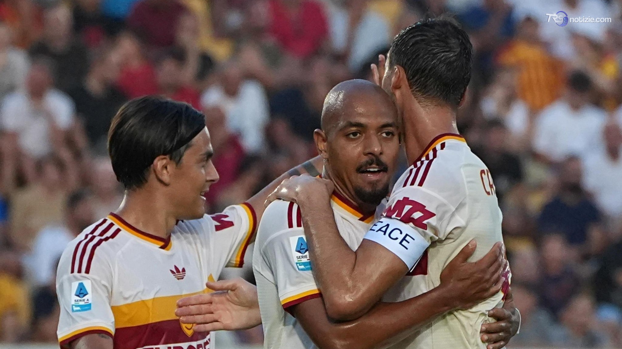 Lecce-Roma 0-4, la sintesi della partita
