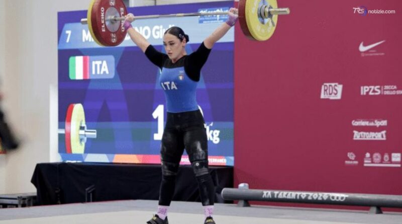 L'oro di Giulia Miserendino ai Giochi del Mediterraneo di Taranto