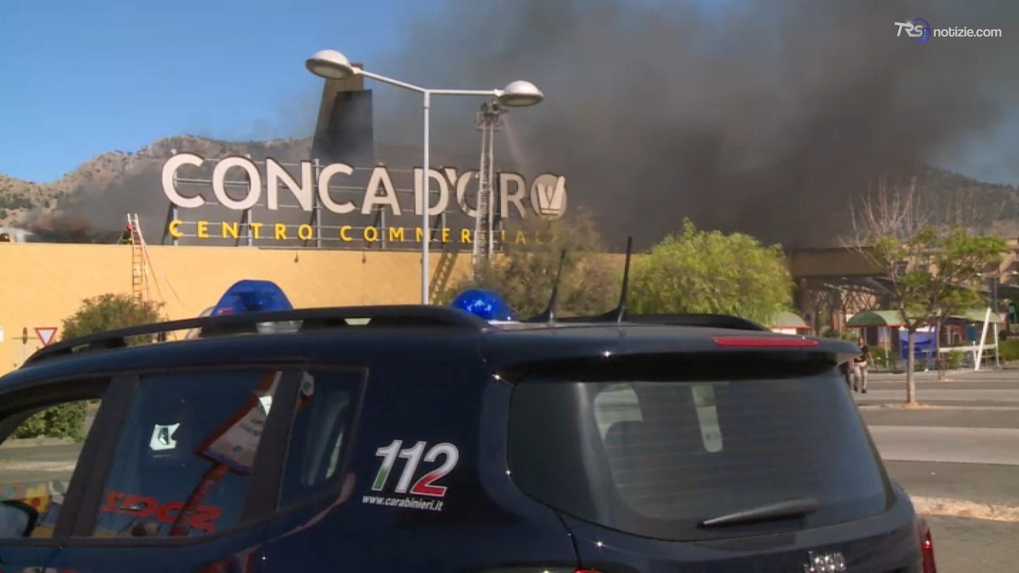 Incendio al Conca d'oro, salvo l'80 per cento dell'edificio