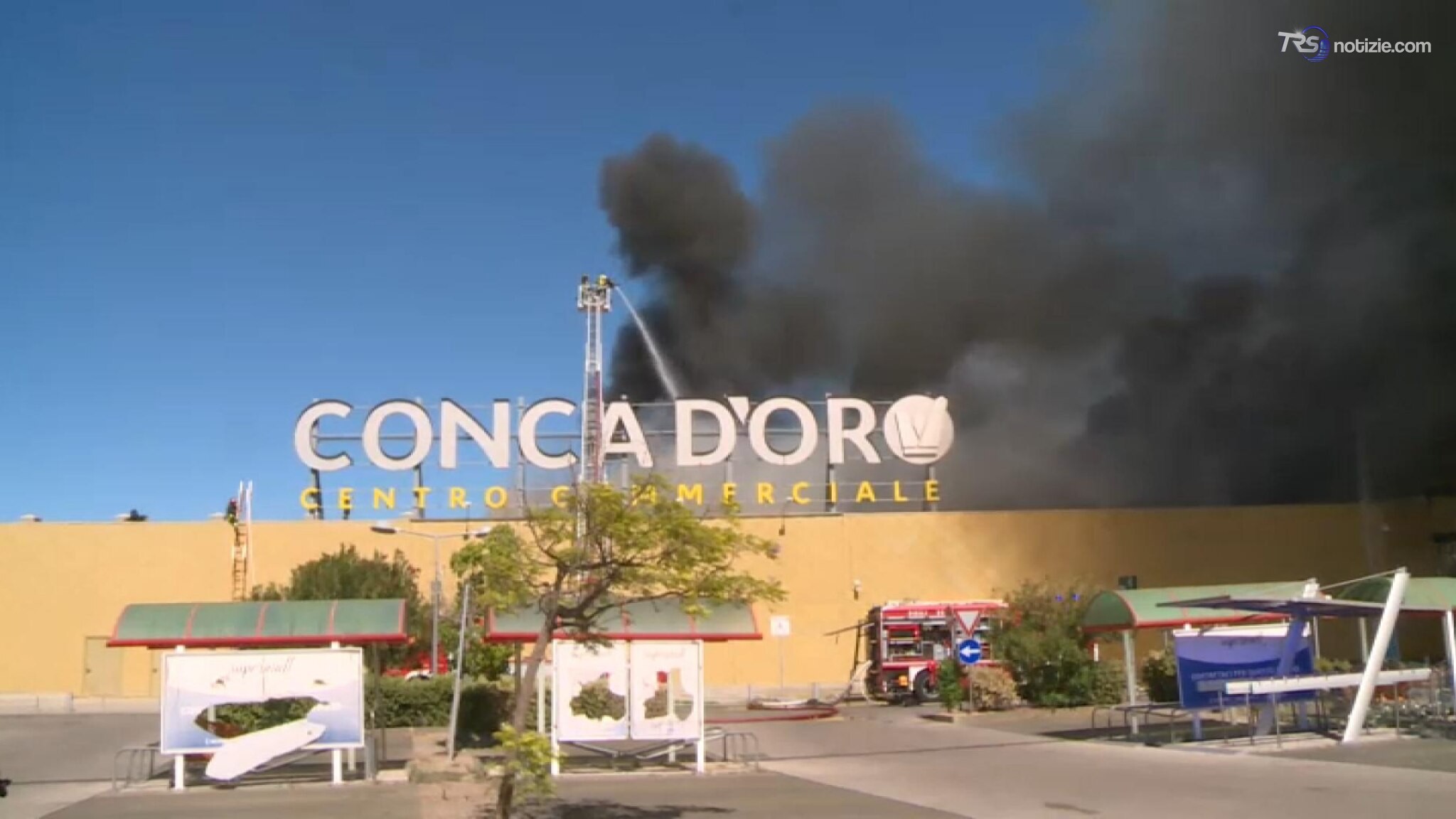Incendio al Conca d'oro, incertezza sulla riapertura