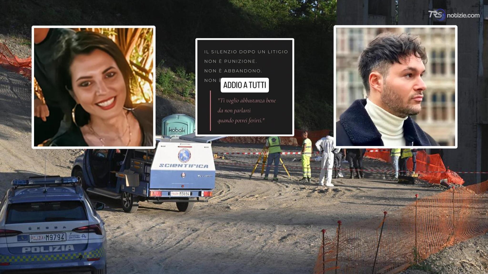 Femminicidio-suicidio sulla A1: l’ultimo messaggio sui social “Addio a tutti”