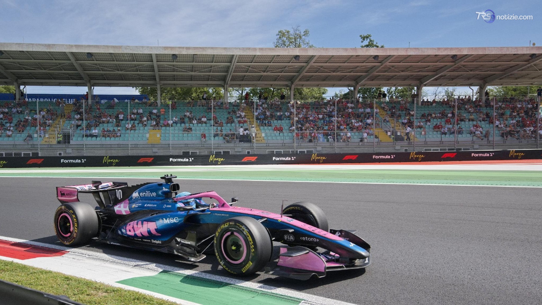 F.1, la Alpine di Gasly in pole a Monza