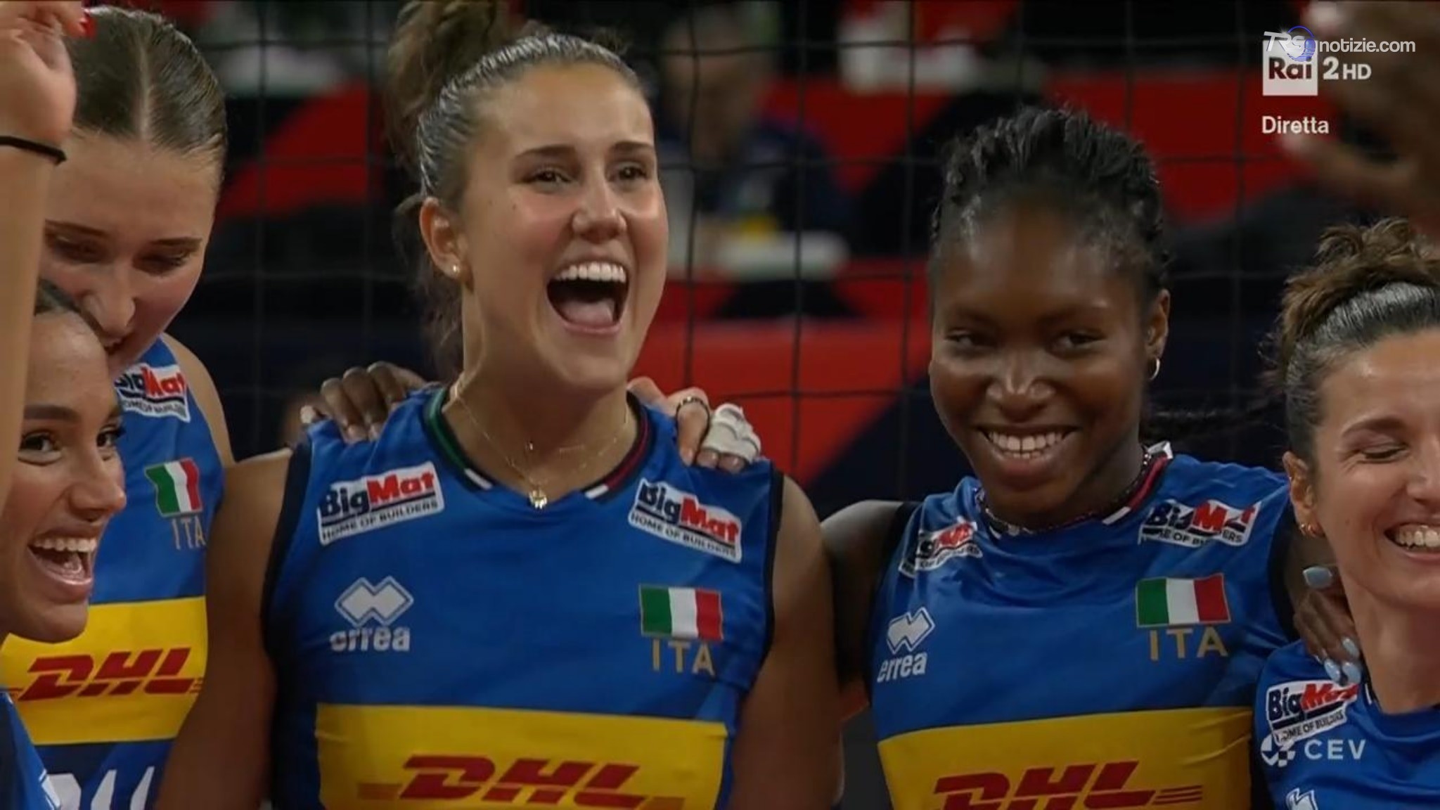 Eurovolley donne, Italia in finale
