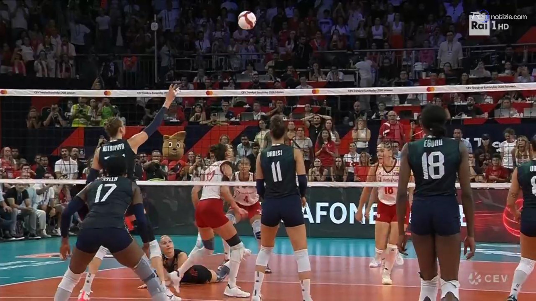 Volley, Europei: Italdonne ko in finale