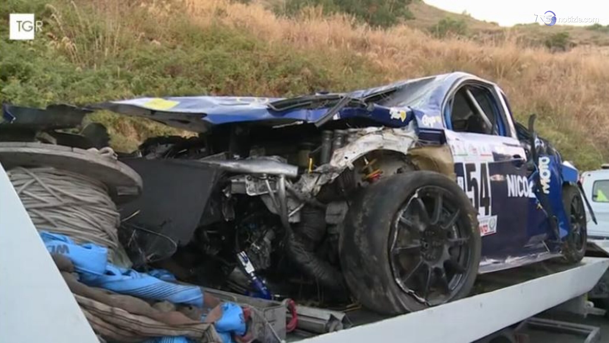 Incidente Cronoscalata Monte Erice, il pilota Nicoletti indagato per omicidio stradale