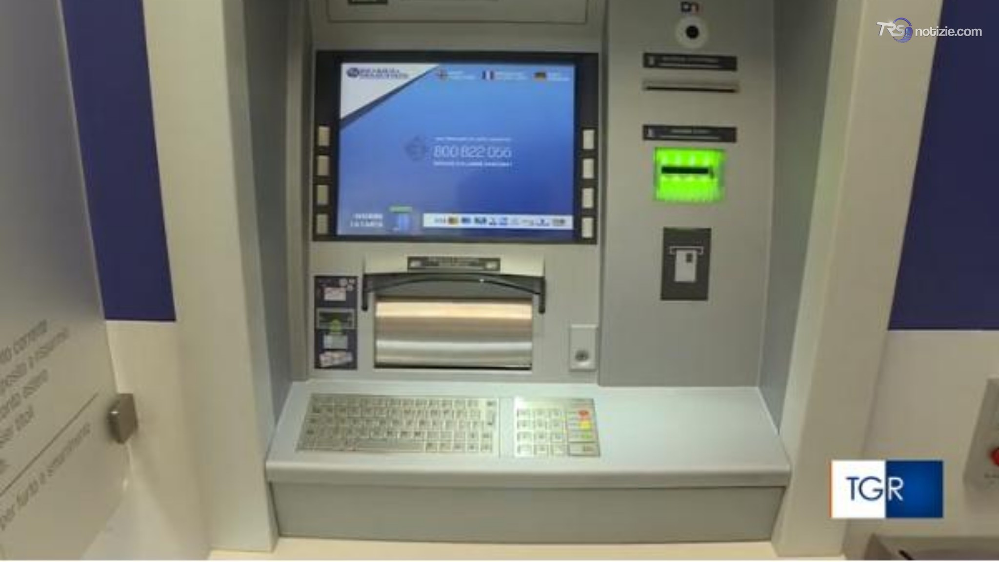 Ordigno allo sportello Atm a Lentini, assalto fallito