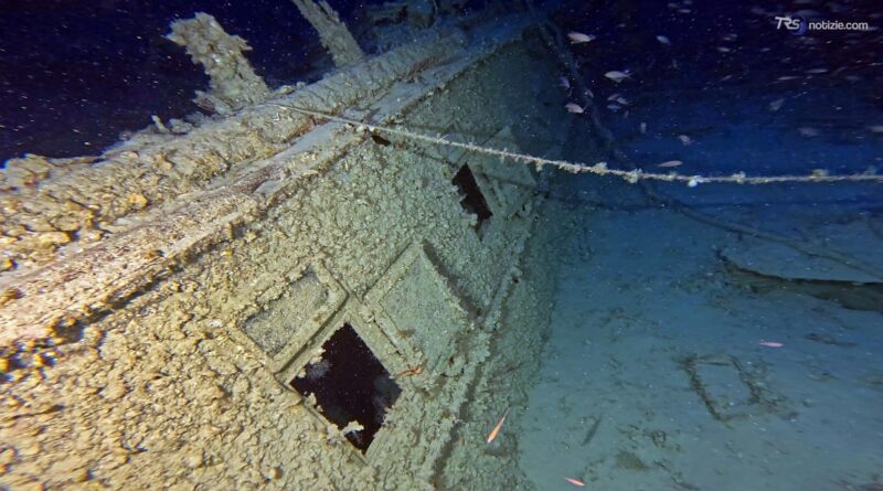 Individuato relitto di piroscafo affondato nella prima guerra mondiale