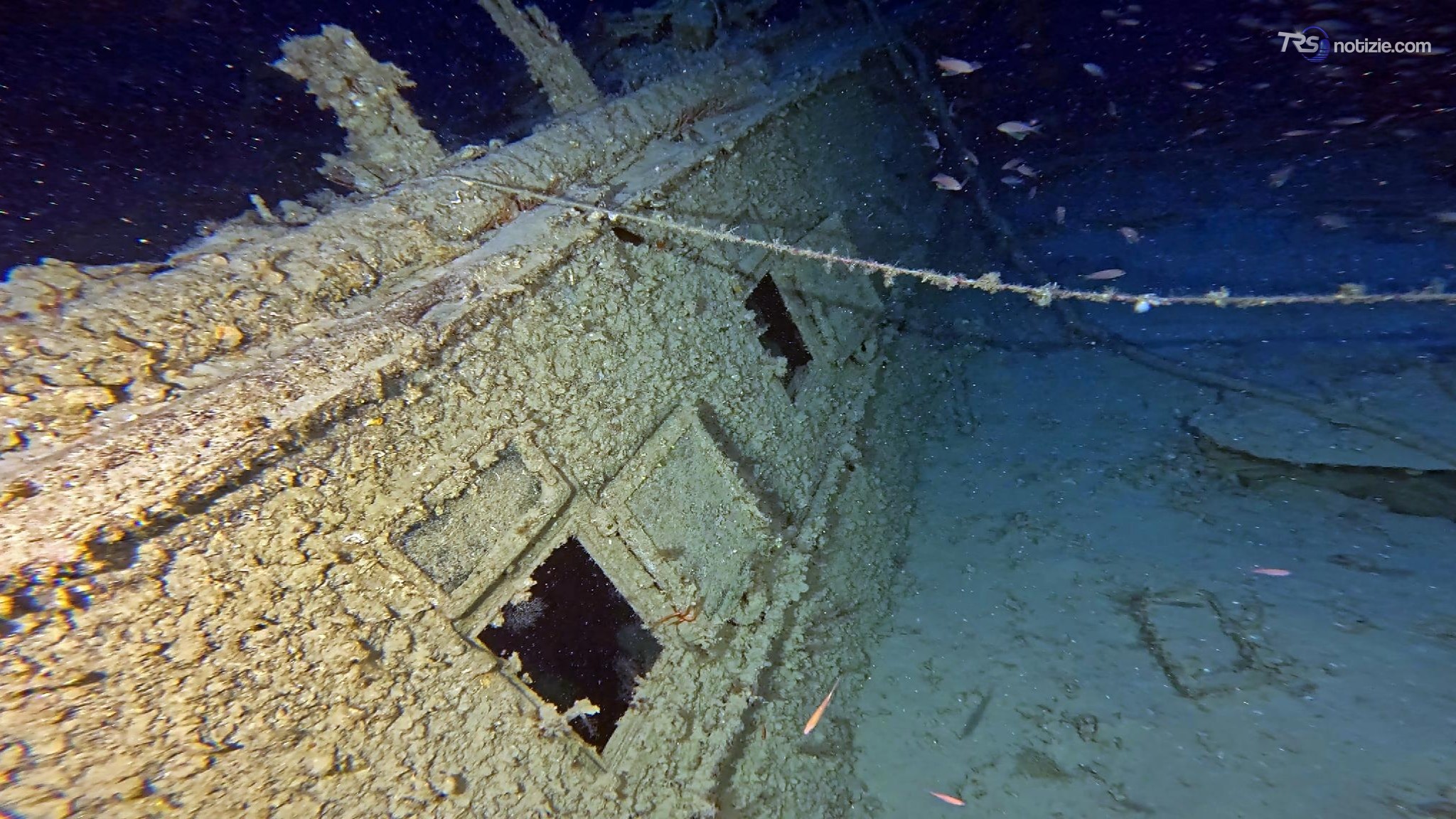 Individuato relitto di piroscafo affondato nella prima guerra mondiale