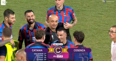 Prove di rinascita per il Catania: poker al Cosenza
