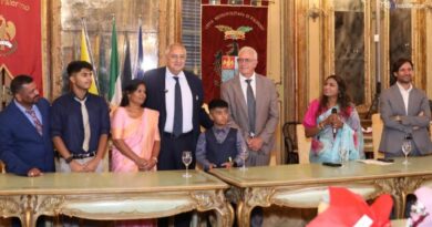 Rointan ha 8 anni e due record di geografia, ricevuto al Comune di Palermo