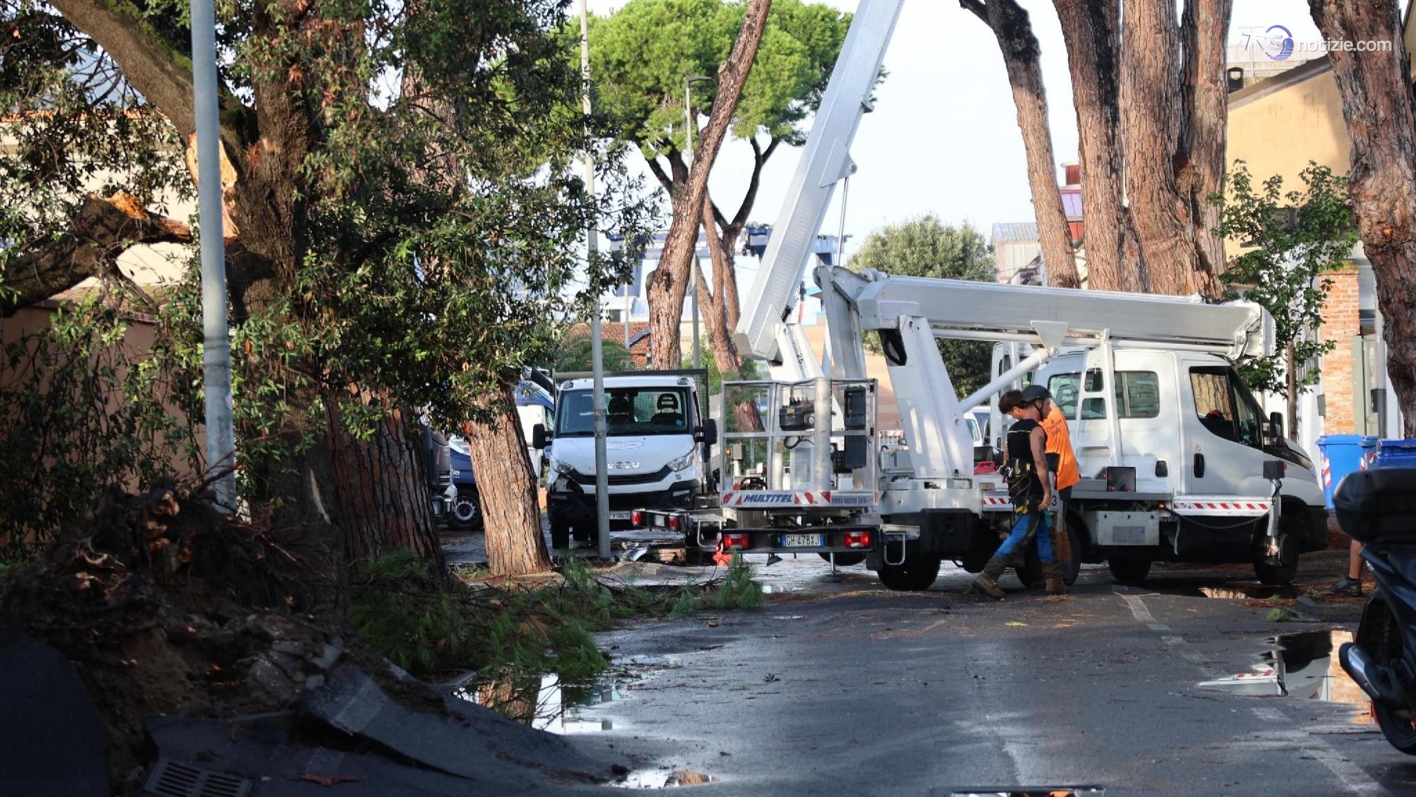 Temporali,danni, allagamenti Centro-Nord