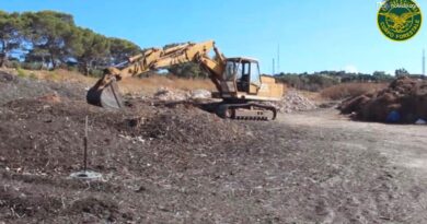 Scoperta discarica abusiva: denunciato il proprietario del terreno