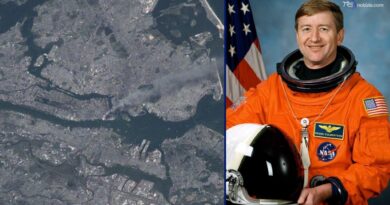 L'attentato dell'11 settembre fotografato dallo spazio dall'astronauta Frank Culbertson, 25 anni fa