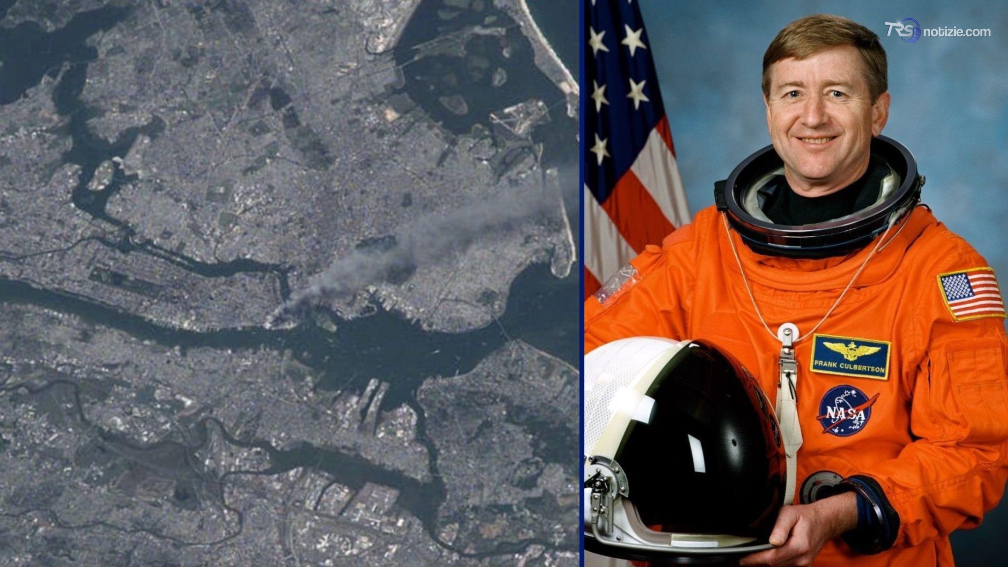 L’attentato dell’11 settembre fotografato dallo spazio dall’astronauta Frank Culbertson,  25 anni fa