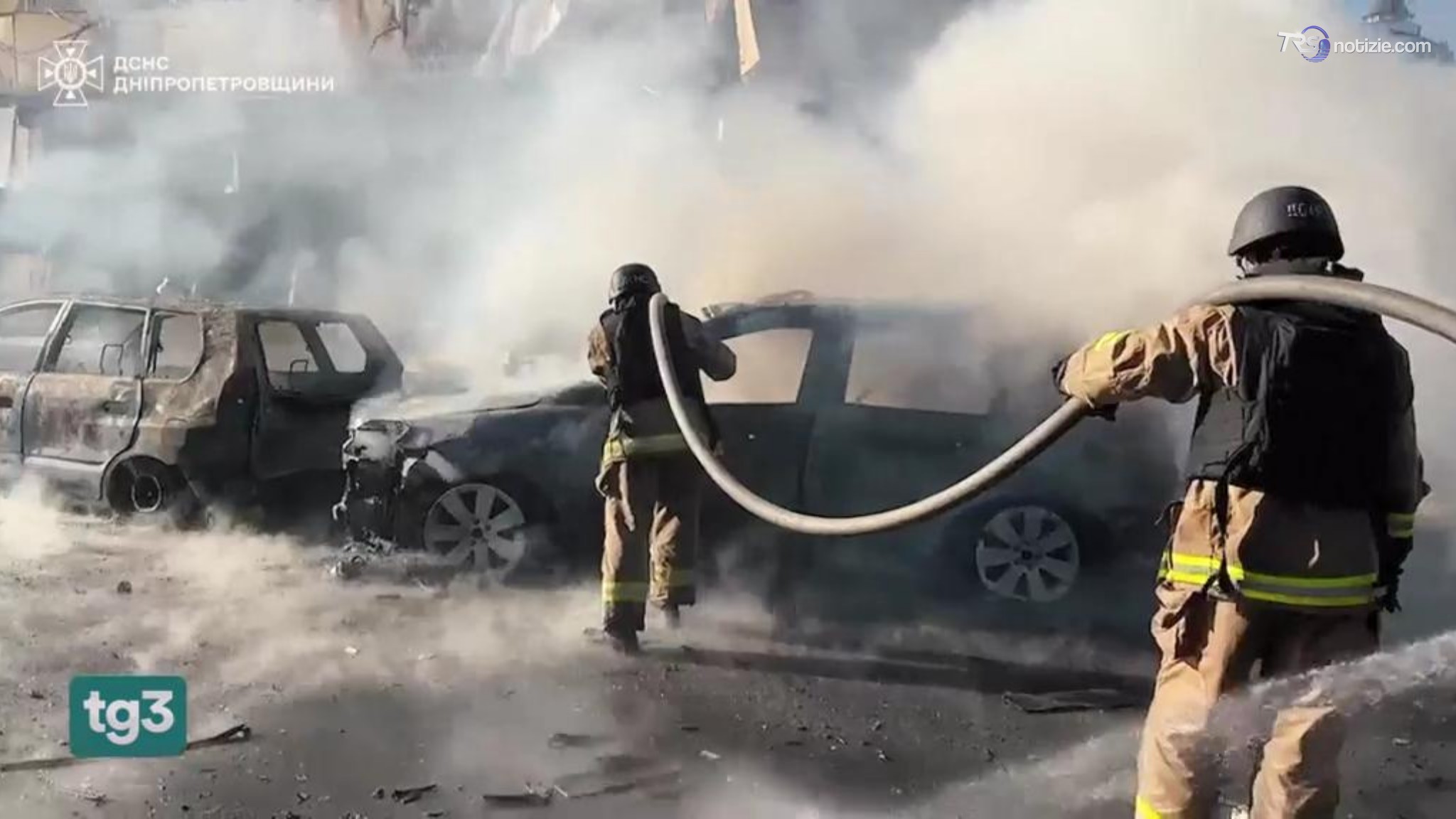 Attacco russo a Pavloharad. Vittime e feriti tra i civili