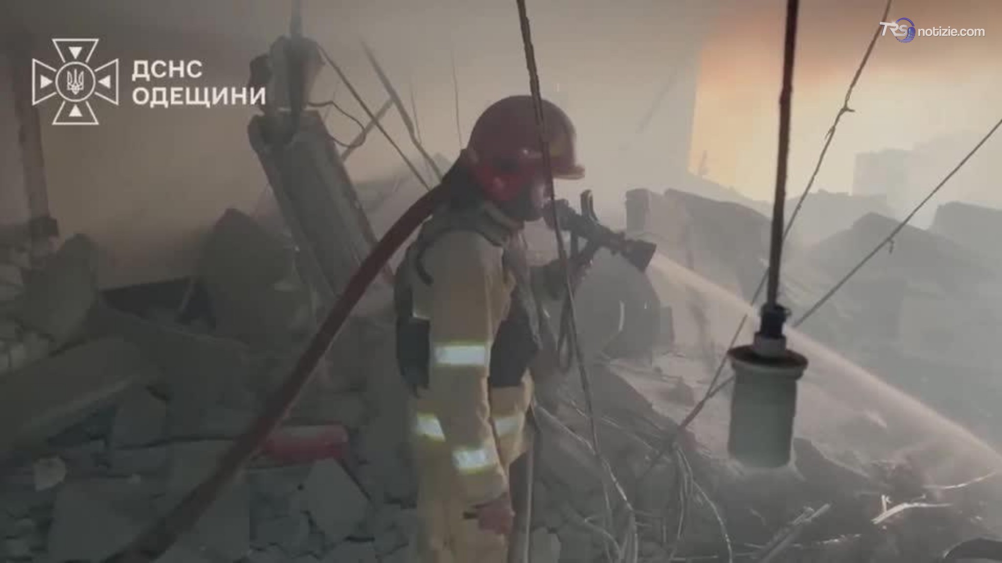 Diverse persone ferite a Odessa, in Ucraina, dopo un attacco notturno