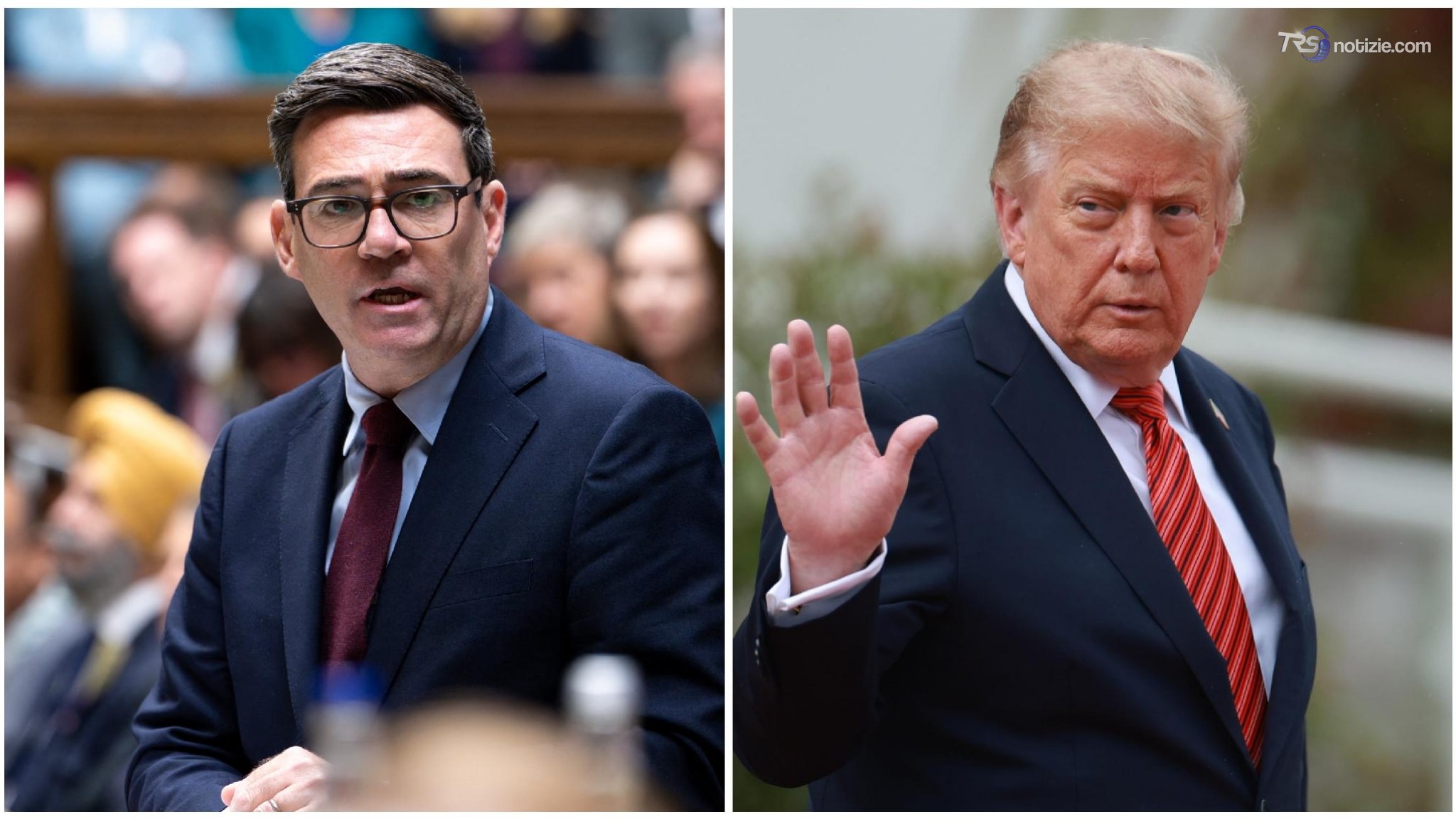 Trump: "Sarebbe bella la riunificazione dell'Irlanda". Burnham: "Rispettiamo accordi"