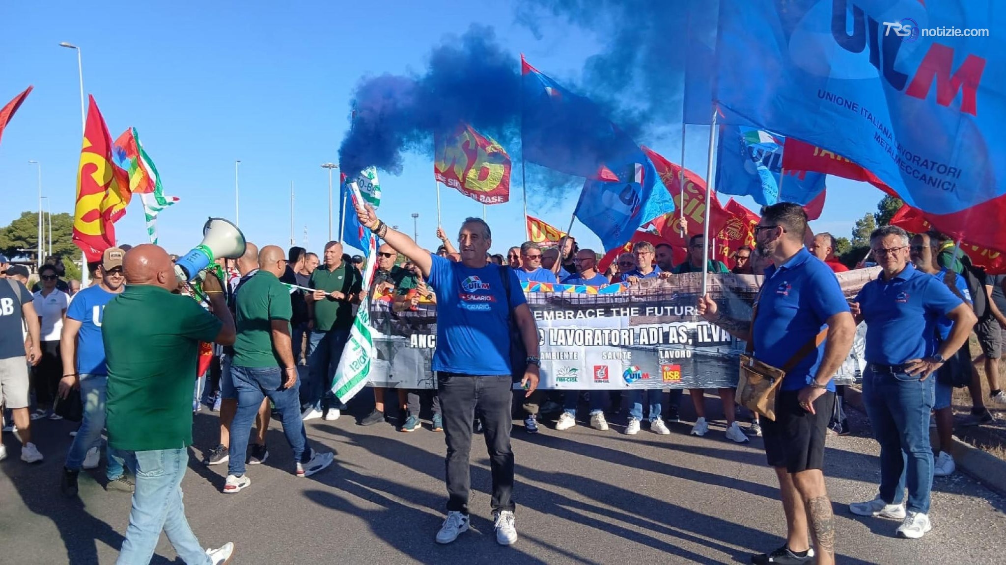 Ex Ilva, protesta indotto: sciopero 24h