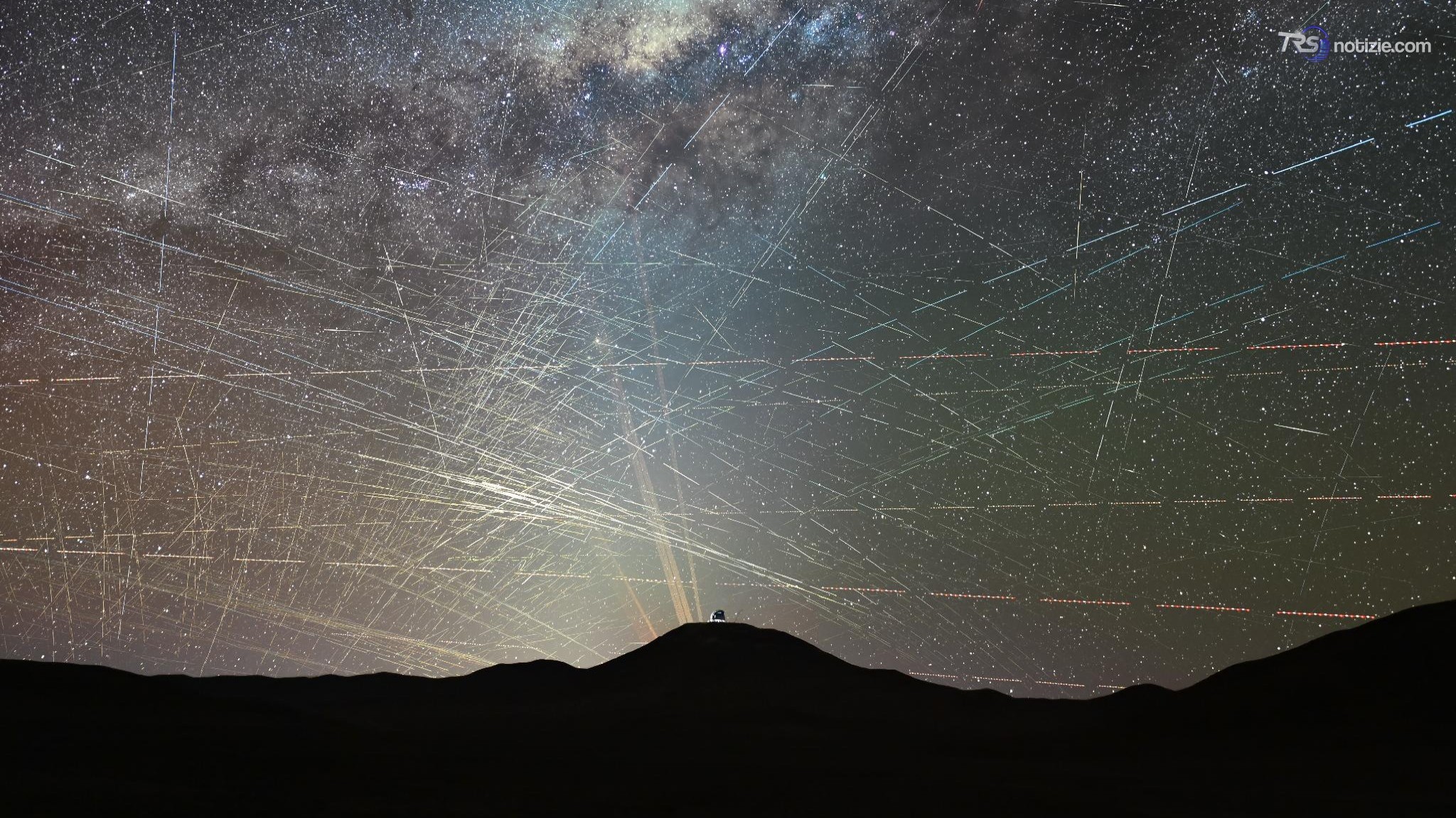 Futuro24: i satelliti minacciano l'astronomia