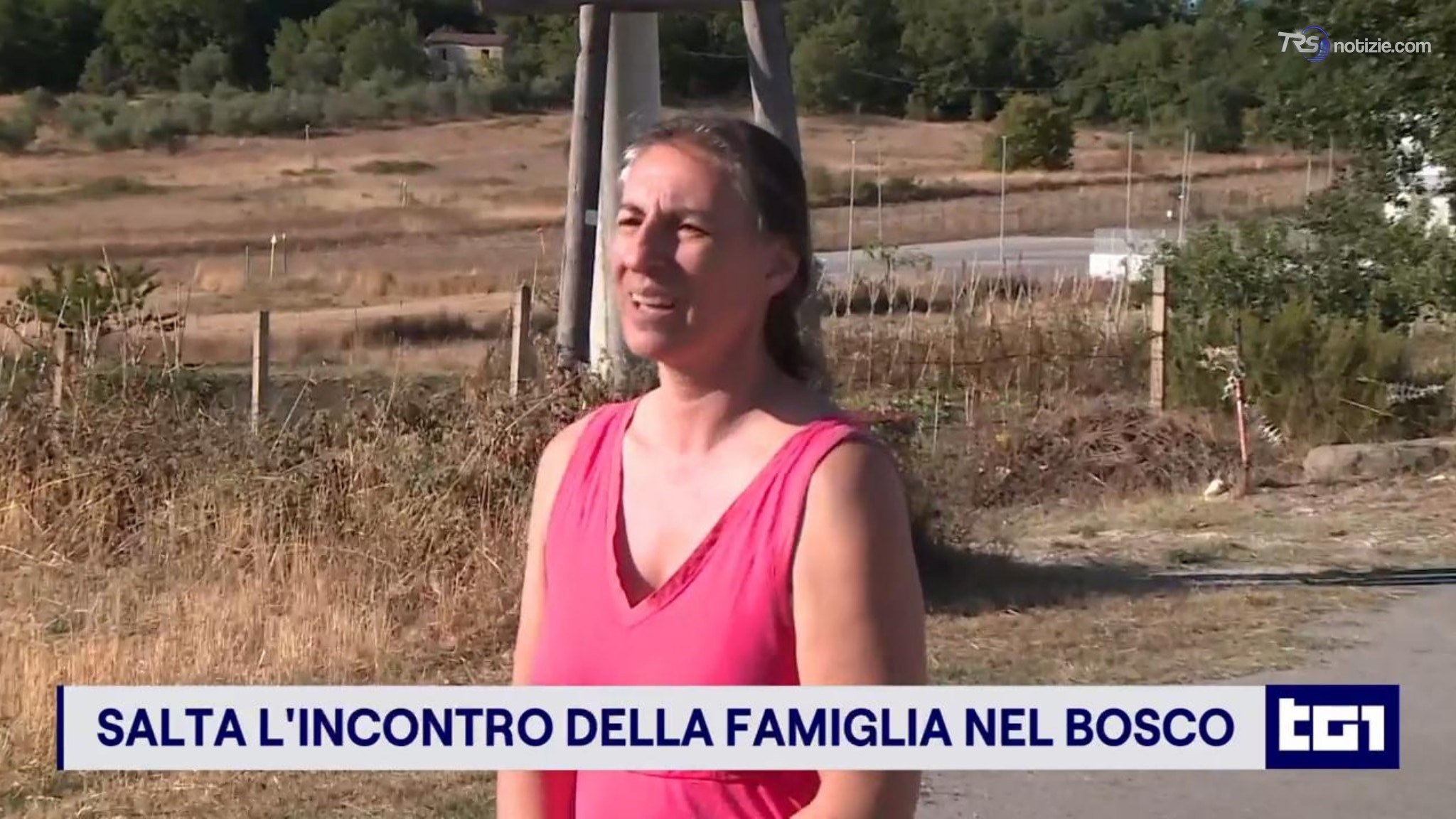 Salta l'incontro nella nuova casa della famiglia del bosco