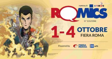 Torna Romics dall'1 al 4 ottobre a Roma, grandi ospiti per i 25 anni della manifestazione
