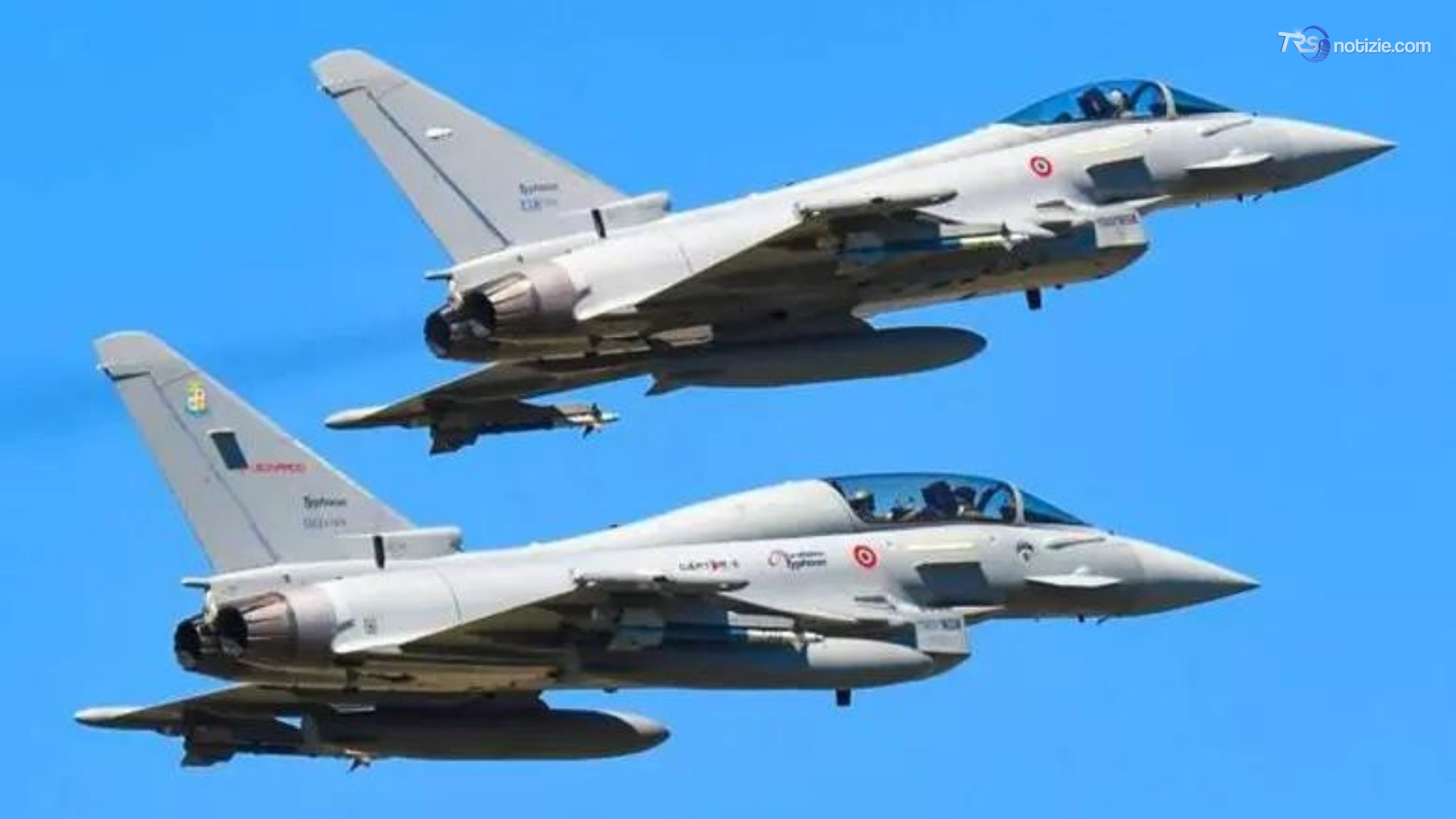 Crosetto: “Colpito Eurofighter italiano in una base saudita”