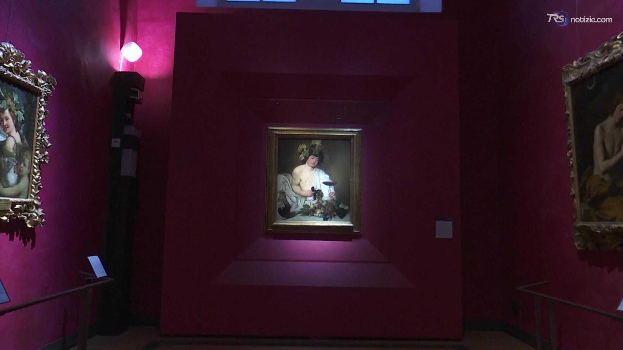 La pioggia entra agli Uffizi, nessun danno al Bacco del Caravaggio