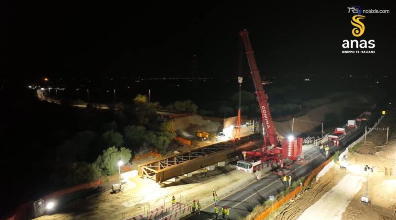 Infrastrutture, varato il nuovo calvalcavia di Chairamante Gulfi
