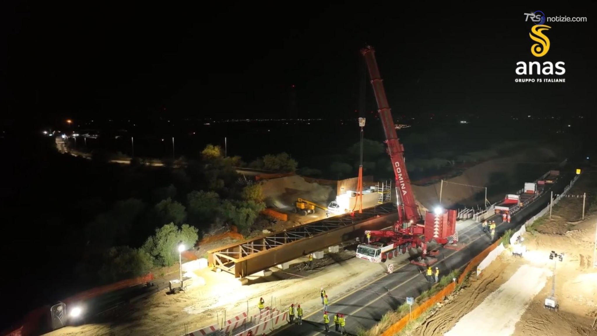 Infrastrutture, varato il nuovo calvalcavia di Chairamante Gulfi