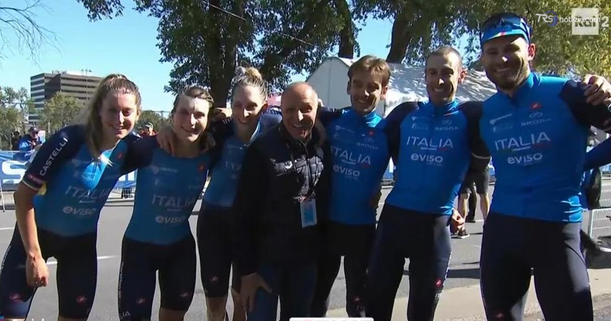 Mondiali ciclismo, oro a staffetta mista