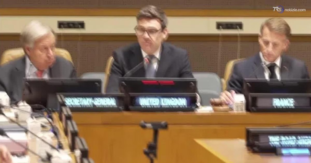 Burnham: “Carenza aiuti a Gaza e espansionismo sono minaccia a soluzione Onu”