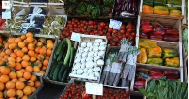 Ortofrutta, prezzi all'ingrosso in crescita