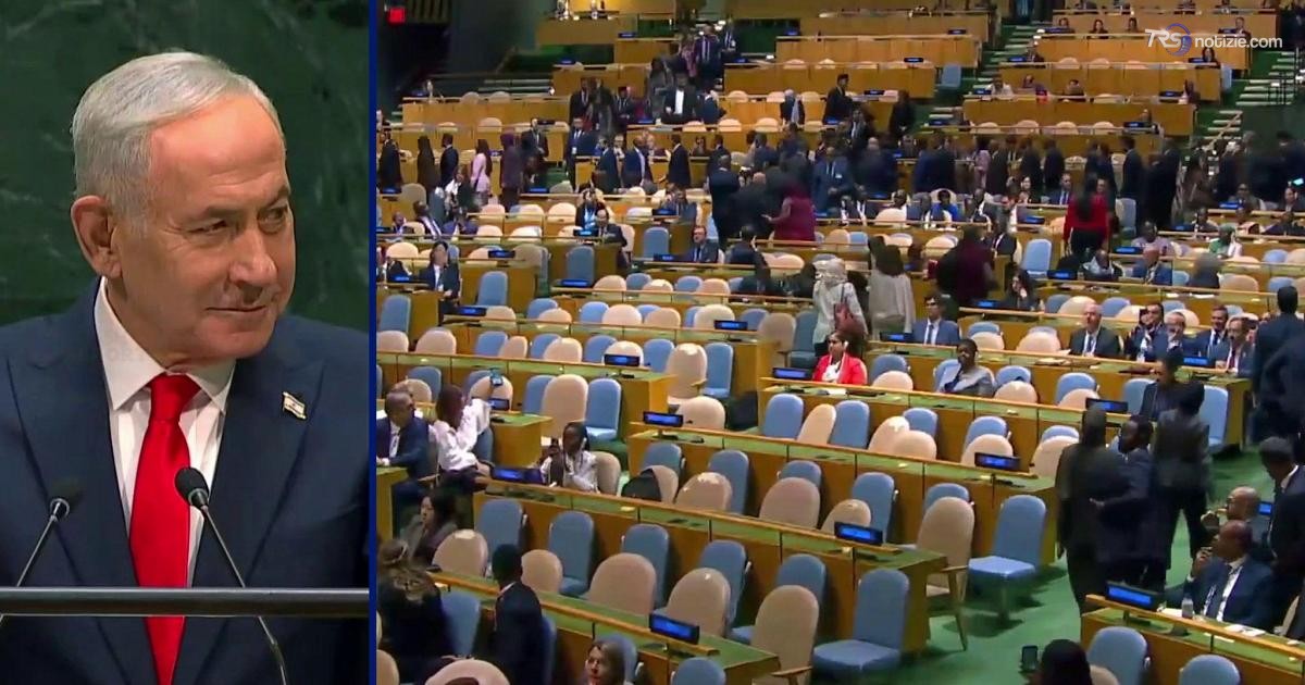 Aula semi vuota all’Onu mentre Netanyahu parla: molte delegazioni lasciano l’Assemblea