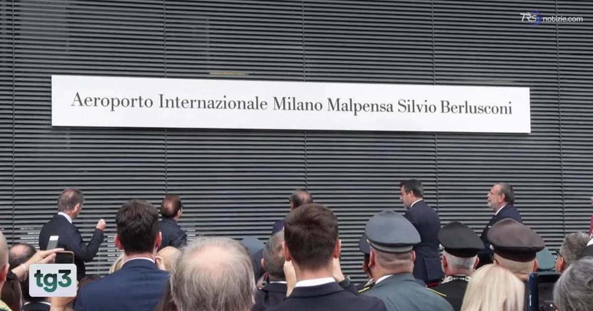 L’aeroporto di Malpensa dedicato ufficialmente a Silvio Berlusconi