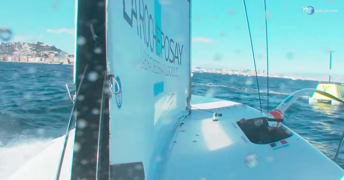 Vela, la lenta velocià nel Golfo di Napoli tra squali e 'missili del vento'