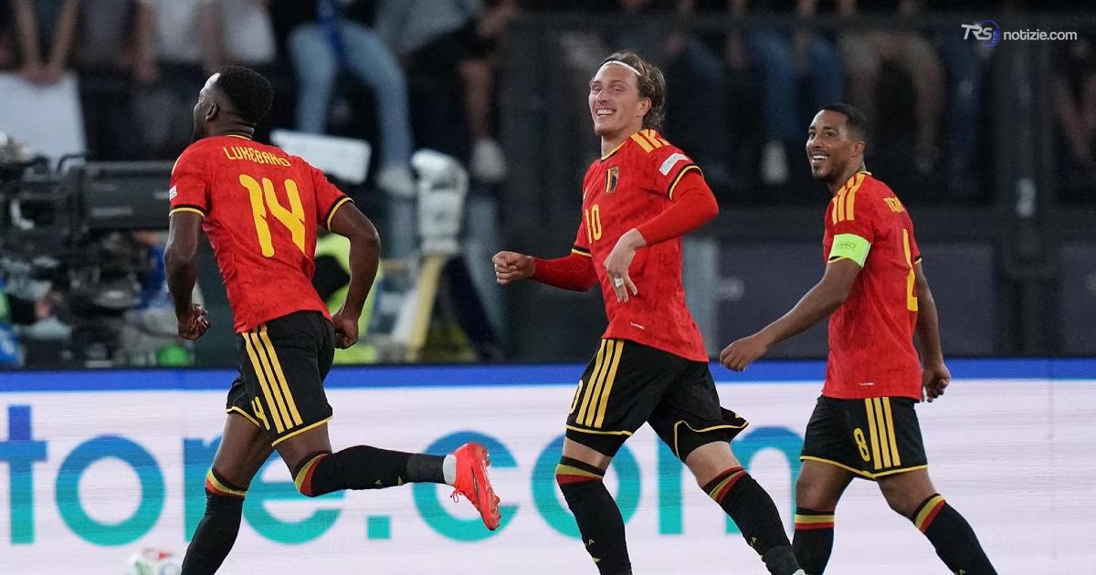 Nations League, Italia-Belgio 0-2