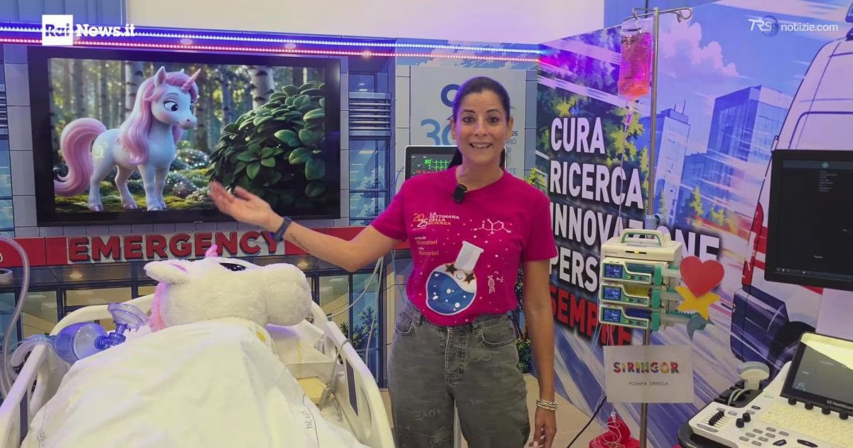 Spallanzani, la terapia intensiva diventa magica: i "piccoli medici" salvano un unicorno malato