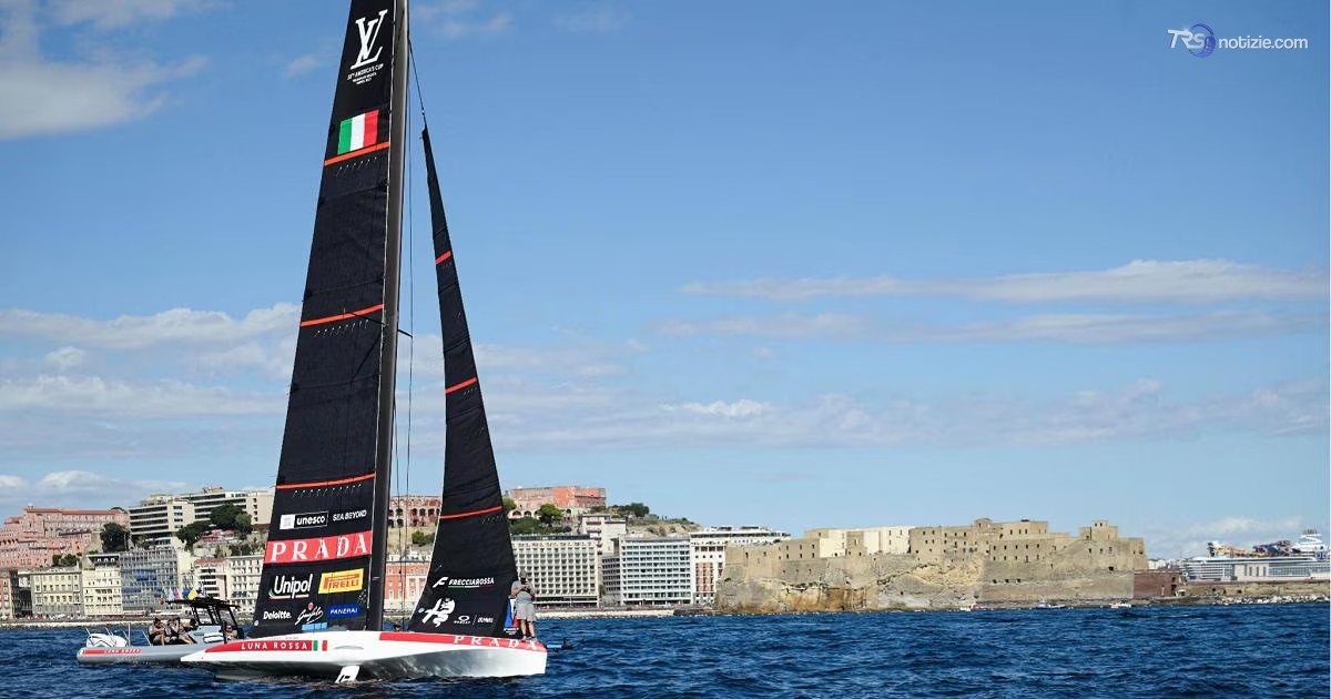 Grecale e colpi di scena: Luna Rossa conserva il primato