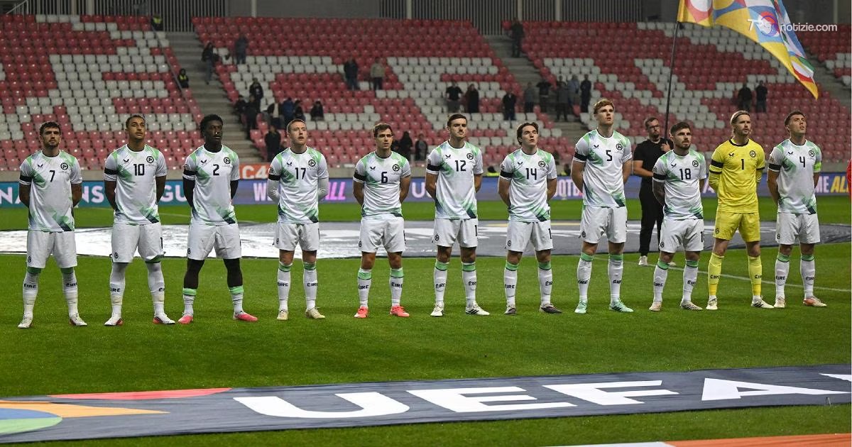 Irlanda, protesta per Gaza durante il match di Nations League con Israele